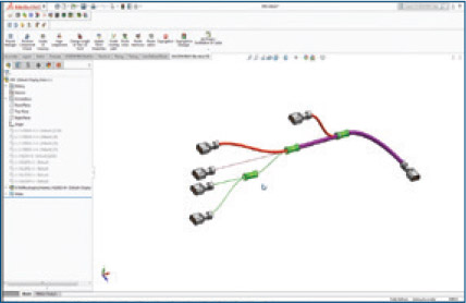 SOLIDWORKS Electrical with schematic-driven splices