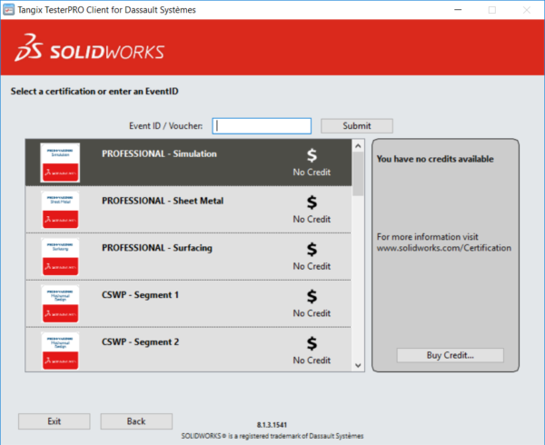 solidworks download certification my account