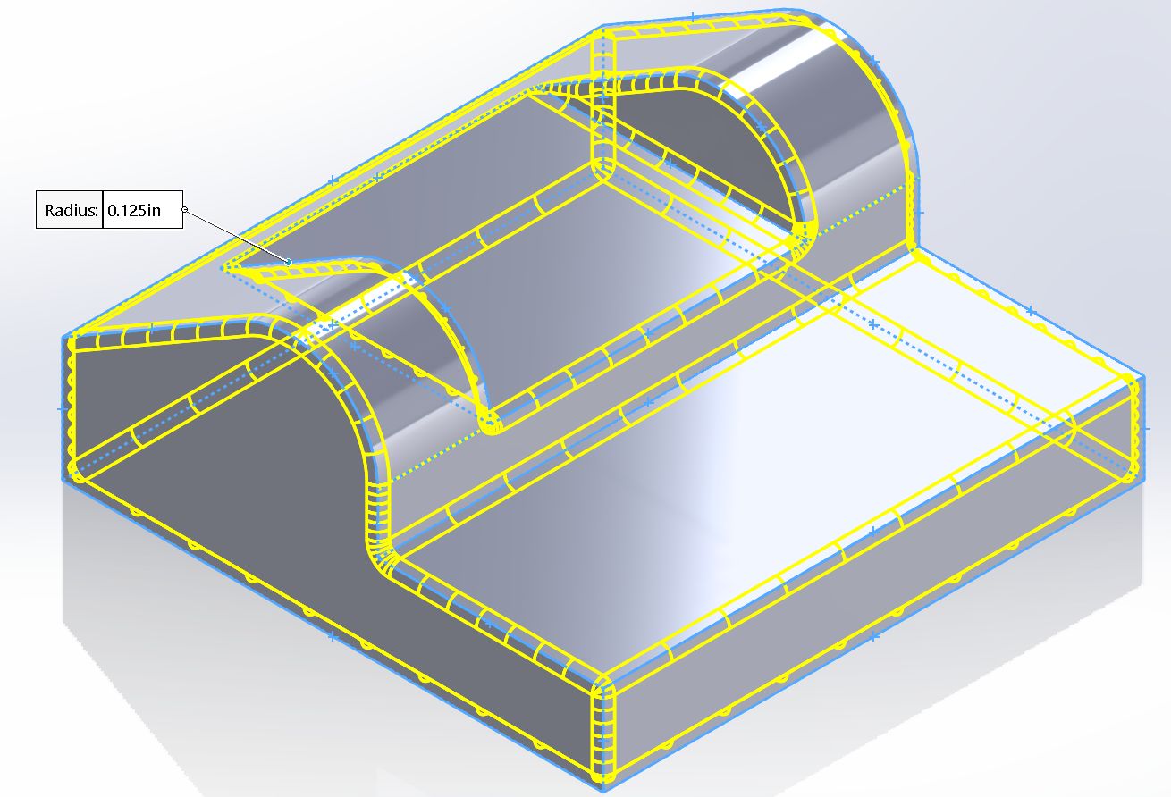 SOLIDWORKS Tutorial: Two Methods to Fillet an Entire Part - GSC