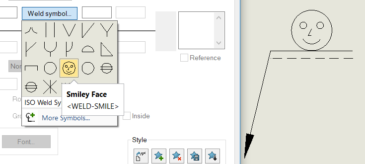 Solidworks Weld Symbols Meanings